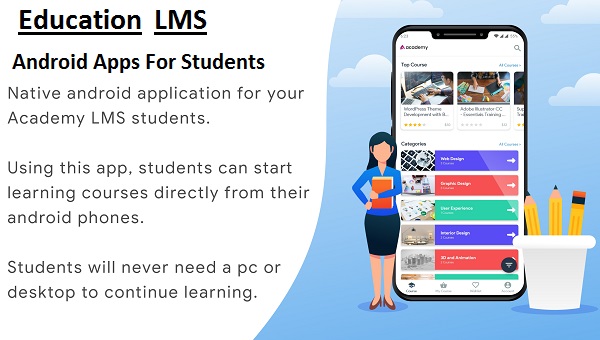 LMS Education Academy App & Website