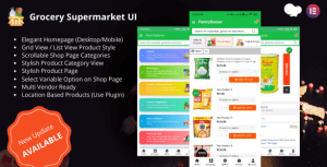 Grocery Supermarket Website